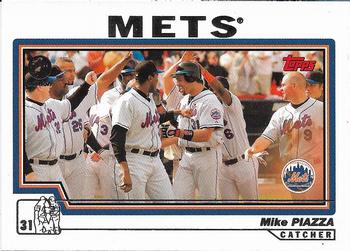 2004 Topps 1st Edition #31 Mike Piazza Front