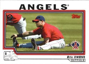 2004 Topps 1st Edition #124 Eric Owens Front
