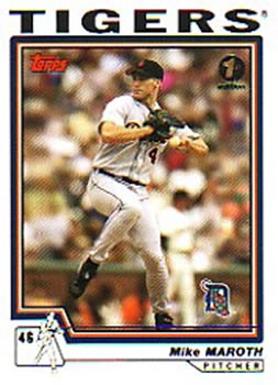 2004 Topps 1st Edition #513 Mike Maroth Front