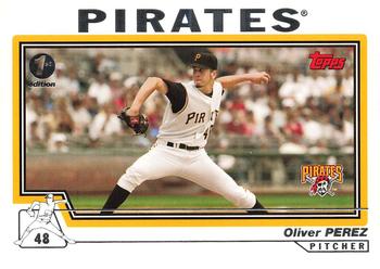 2004 Topps 1st Edition #552 Oliver Perez Front