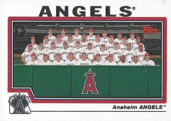 2004 Topps 1st Edition #638 Anaheim Angels Front