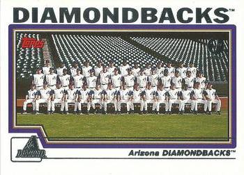 2004 Topps 1st Edition #639 Arizona Diamondbacks Front