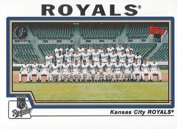2004 Topps 1st Edition #651 Kansas City Royals Front