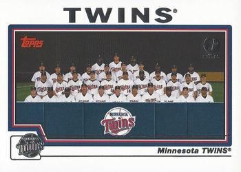 2004 Topps 1st Edition #654 Minnesota Twins Front