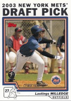 2004 Topps 1st Edition #680 Lastings Milledge Front