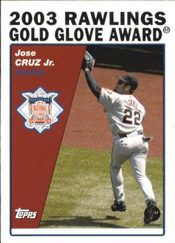 2004 Topps 1st Edition #712 Jose Cruz Jr. Front