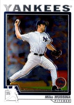 2004 Topps Chrome #27 Mike Mussina Front