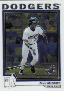 2004 Topps Chrome #28 Fred McGriff Front