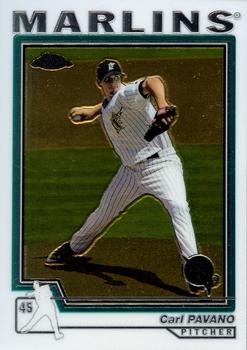 2004 Topps Chrome #48 Carl Pavano Front