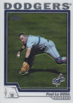 2004 Topps Chrome #58 Paul Lo Duca Front