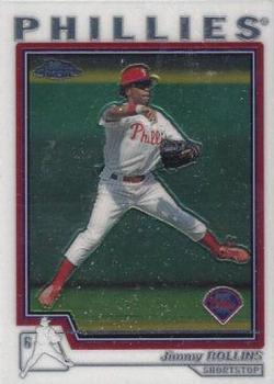 2004 Topps Chrome #76 Jimmy Rollins Front