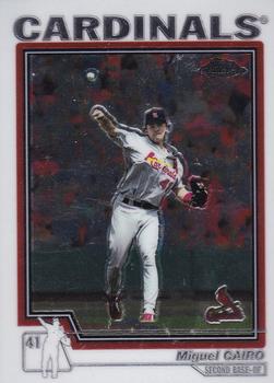 2004 Topps Chrome #157 Miguel Cairo Front