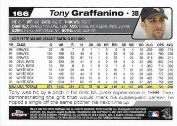 2004 Topps Chrome #166 Tony Graffanino Back