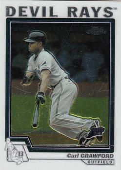 2004 Topps Chrome #273 Carl Crawford Front