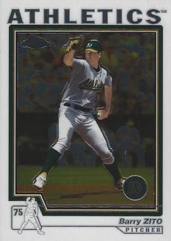 2004 Topps Chrome #300 Barry Zito Front