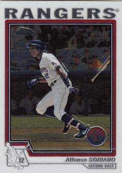 2004 Topps Chrome #350 Alfonso Soriano Front