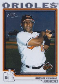 2004 Topps Chrome #375 Miguel Tejada Front