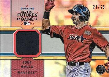 2015 Bowman - SiriusXM All-Star Futures Game Relics #FGR-JG Joey Gallo Front