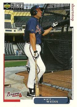 1998 Collector's Choice Atlanta Braves #7 Walt Weiss Front