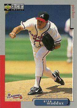 1998 Collector's Choice Atlanta Braves #8 Greg Maddux Front