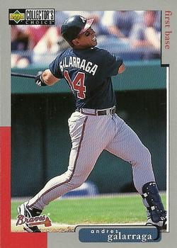 1998 Collector's Choice Atlanta Braves #10 Andres Galarraga Front