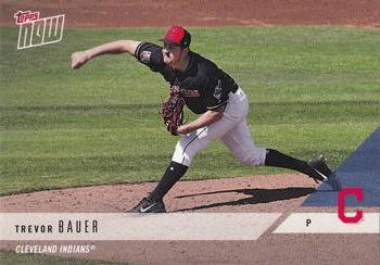 2018 Topps Now Road to Opening Day Cleveland Indians #OD-98 Trevor Bauer Front