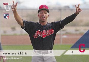2018 Topps Now Road to Opening Day Cleveland Indians #OD-102 Francisco Mejia Front