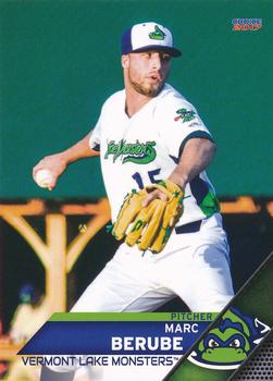 2017 Choice Vermont Lake Monsters #5 Marc Berube Front