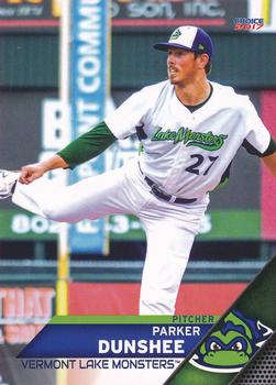 2017 Choice Vermont Lake Monsters #13 Parker Dunshee Front