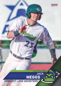 2017 Choice Vermont Lake Monsters #26 Jack Meggs Front