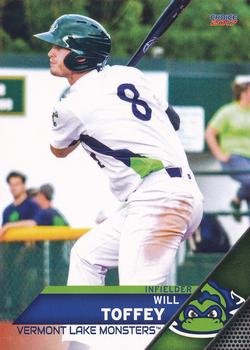2017 Choice Vermont Lake Monsters #36 Will Toffey Front