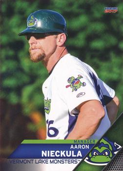 2017 Choice Vermont Lake Monsters #38 Aaron Nieckula Front