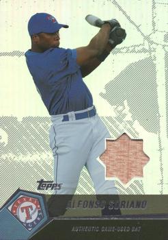 2004 Topps Clubhouse Collection #AS Alfonso Soriano Front