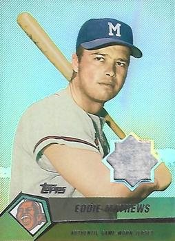 2004 Topps Clubhouse Collection #EM Eddie Mathews Front