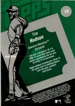 2004 Topps Clubhouse Collection #TH Tim Hudson Back