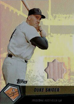 2004 Topps Clubhouse Collection #DS Duke Snider Front
