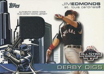 2004 Topps - Derby Digs #DDR-JE Jim Edmonds Front