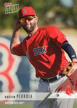2018 Topps Now Road to Opening Day Boston Red Sox #OD-18 Dustin Pedroia Front