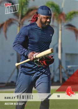 2018 Topps Now Road to Opening Day Boston Red Sox #OD-19 Hanley Ramirez Front