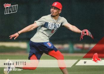 2018 Topps Now Road to Opening Day Boston Red Sox #OD-21 Mookie Betts Front