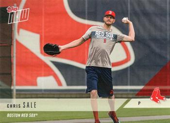 2018 Topps Now Road to Opening Day Boston Red Sox #OD-24 Chris Sale Front