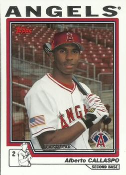 2004 Topps - First Year Players #6 Alberto Callaspo Front