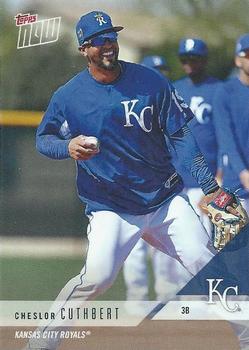 2018 Topps Now Road to Opening Day Kansas City Royals #OD-128 Cheslor Cuthbert Front