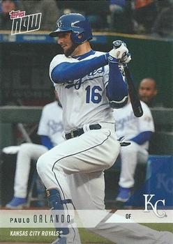 2018 Topps Now Road to Opening Day Kansas City Royals #OD-134 Paulo Orlando Front