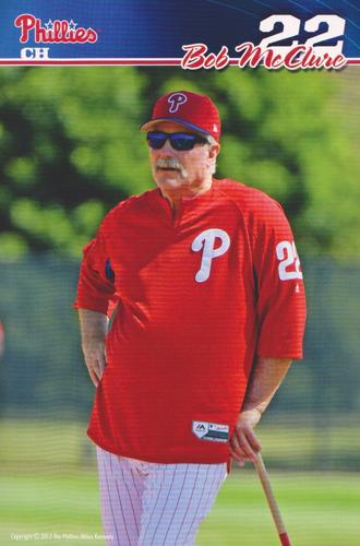 2017 Philadelphia Phillies #NNO Bob McClure Front