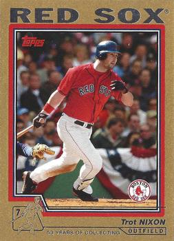 2004 Topps - Gold #47 Trot Nixon Front