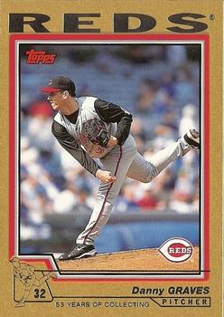 2004 Topps - Gold #51 Danny Graves Front