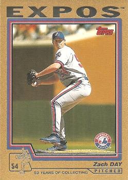 2004 Topps - Gold #97 Zach Day Front