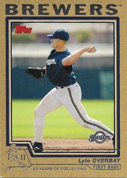 2004 Topps - Gold #529 Lyle Overbay Front