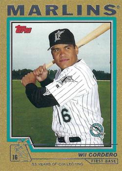 2004 Topps - Gold #547 Wil Cordero Front